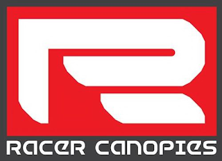 R RACER CANOPIES logo