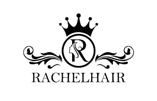 R RACHELHAIR logo