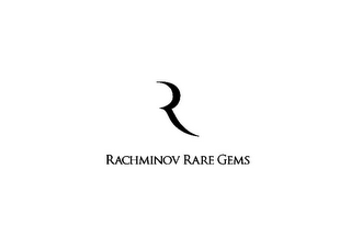 R RACHMINOV RARE GEMS logo