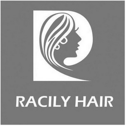 R RACILY HAIR logo
