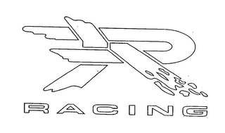 R RACING logo