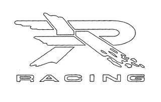 R RACING logo