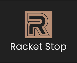 R RACKET STOP logo
