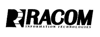 R RACOM INFORMATION TECHNOLOGIES logo