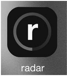 R RADAR logo