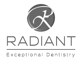 R RADIANT EXCEPTIONAL DENTISTRY logo