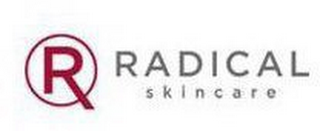 R RADICAL SKINCARE logo