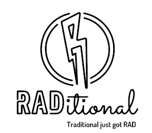 R RADITIONAL TRADITIONAL JUST GOT RAD logo
