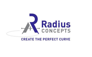 R RADIUS CONCEPTS CREATE THE PERFECT CURVE logo