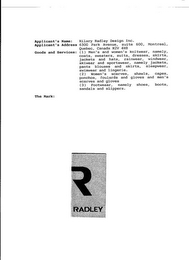 R RADLEY logo
