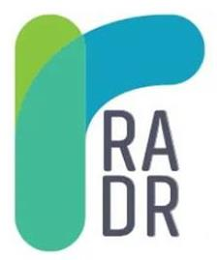 R RADR logo