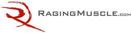 R RAGINGMUSCLE.COM logo