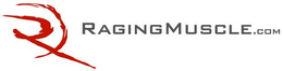 R RAGINGMUSCLE.COM logo