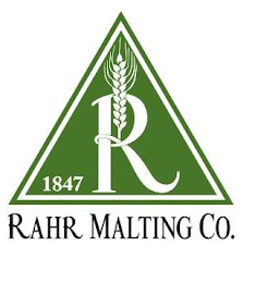R RAHR MALTING CO. 1847 logo