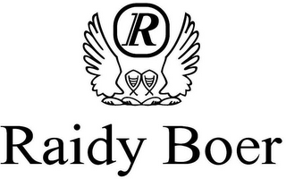 R RAIDY BOER logo