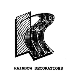 R RAINBOW DECORATIONS logo