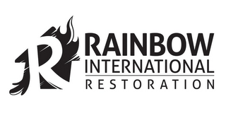 R RAINBOW INTERNATIONAL RESTORATION logo