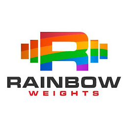 R RAINBOW WEIGHTS logo