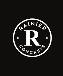 R  · RAINIER · CONCRETE logo