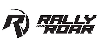 R RALLY AND ROAR logo