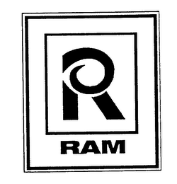 R RAM logo