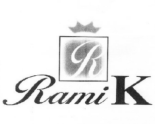 R RAMI K logo