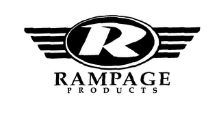 R RAMPAGE PRODUCTS logo