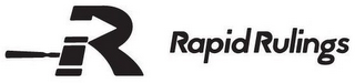 R RAPID RULINGS logo