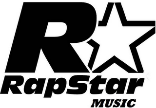R RAPSTAR MUSIC logo
