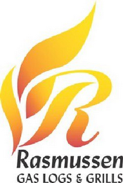 R RASMUSSEN GAS LOGS & GRILLS logo