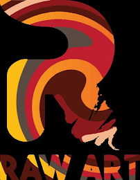 R RAW ART logo