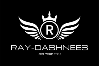R RAY-DASHNEES LOVE YOUR STYLE logo