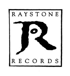 R RAYSTONE RECORDS logo