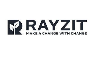 R, RAYZIT MAKE A CHANGE WITH CHANGE logo