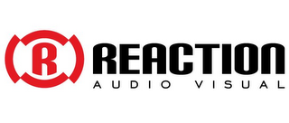 R REACTION AUDIO VISUAL logo