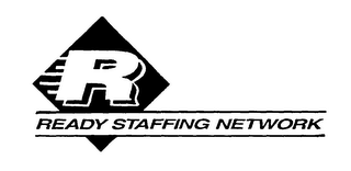 R READY STAFFING NETWORK logo