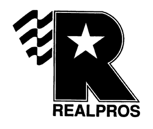 R REALPROS logo