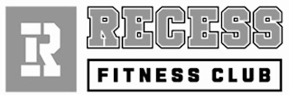 R RECESS FITNESS CLUB logo