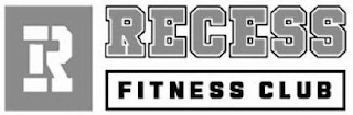R RECESS FITNESS CLUB logo