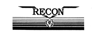 R RECON logo