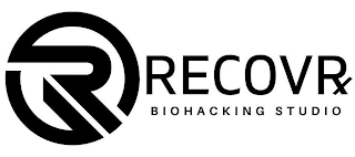 R RECOVRX BIOHACKING STUDIO logo