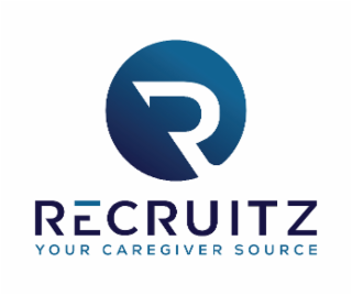 R RECRUITZ YOUR CAREGIVER SOURCE logo