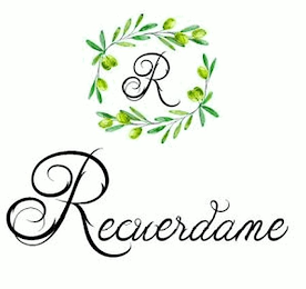 R RECUERDAME logo