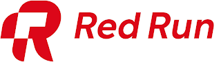 R RED RUN logo