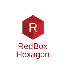 R REDBOX HEXAGON logo