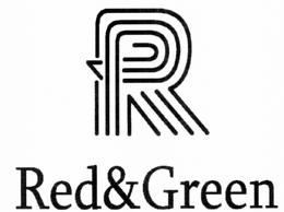 R RED&GREEN logo