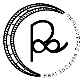 R REEL INFINITE PRODUCTIONS logo