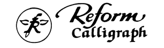 R REFORM CALLIGRAPH logo