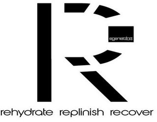 R REGENERATORS REHYDRATE REPLINISH RECOVER logo