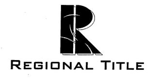 R REGIONAL TITLE logo